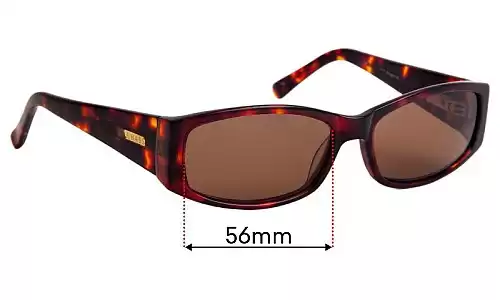 Sunglass Fix Replacement Lenses for Bill Bass Clair - 56mm Wide Sunglass Fix Replacement Lenses for Bill Bass Clair - 56mm Wide