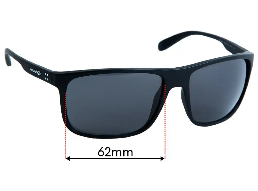 Sunglass Fix Replacement Lenses for Arnette Bushing AN4244 - 62mm Wide Sunglass Fix Replacement Lenses for Arnette Bushing AN4244 - 62mm Wide