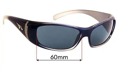 Sunglass Fix Replacement Lenses for Arnette Scheme AN4075 - 60mm Wide Sunglass Fix Replacement Lenses for Arnette Scheme AN4075 - 60mm Wide