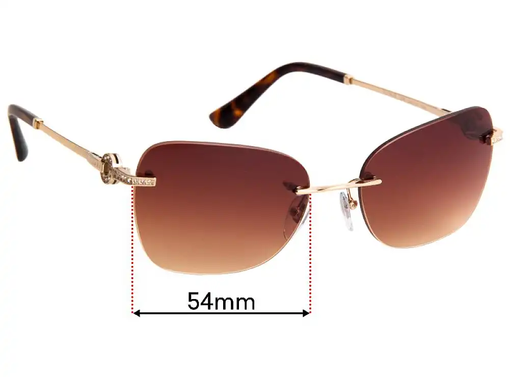 Sunglass Fix Replacement Lenses for Bvlgari 2216-B - 54mm Wide Sunglass Fix Replacement Lenses for Bvlgari 2216-B - 54mm Wide