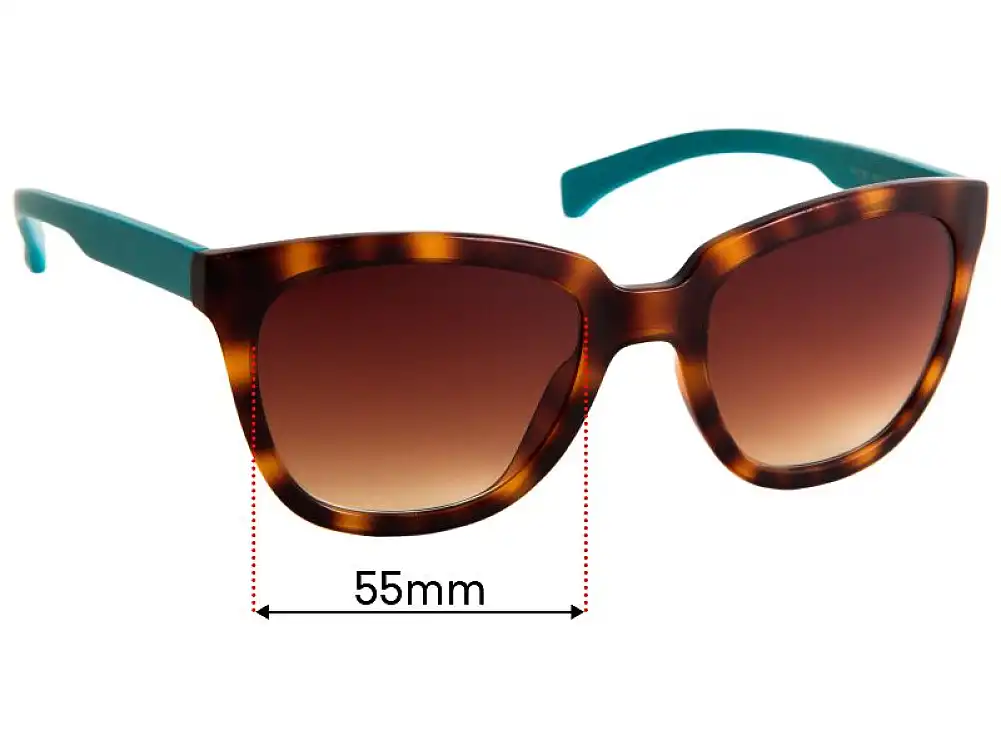 Sunglass Fix Replacement Lenses for Calvin Klein CKJ779S - 55mm Wide Sunglass Fix Replacement Lenses for Calvin Klein CKJ779S - 55mm Wide