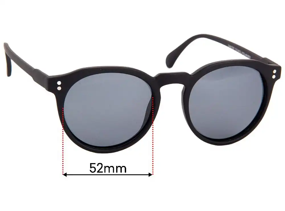 Sunglass Fix Replacement Lenses for Cancer Council Bright - 52mm Wide Sunglass Fix Replacement Lenses for Cancer Council Bright - 52mm Wide
