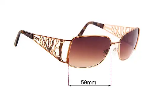 Sunglass Fix Replacement Lenses for Cazal MOD 9015 - 59mm Wide Sunglass Fix Replacement Lenses for Cazal MOD 9015 - 59mm Wide