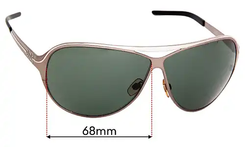 Sunglass Fix Replacement Lenses for Dolce & Gabbana DG6003 - 68mm Wide Dolce & Gabbana DG6003 Replacement Lenses 68mm wide