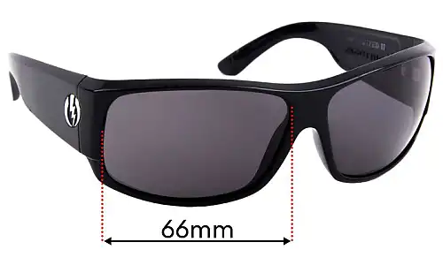 Sunglass Fix Replacement Lenses for Electric Module - 66mm Wide Sunglass Fix Replacement Lenses for Electric Module - 66mm Wide