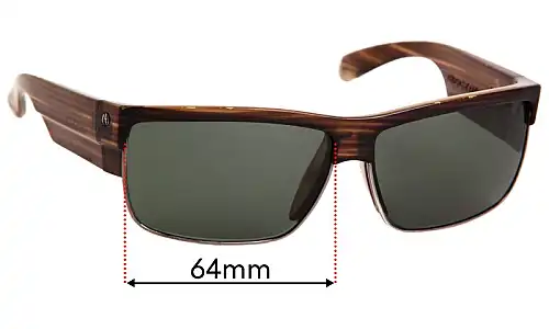 Sunglass Fix Replacement Lenses for Electric Mutiny - 64mm Wide Sunglass Fix Replacement Lenses for Electric Mutiny - 64mm Wide
