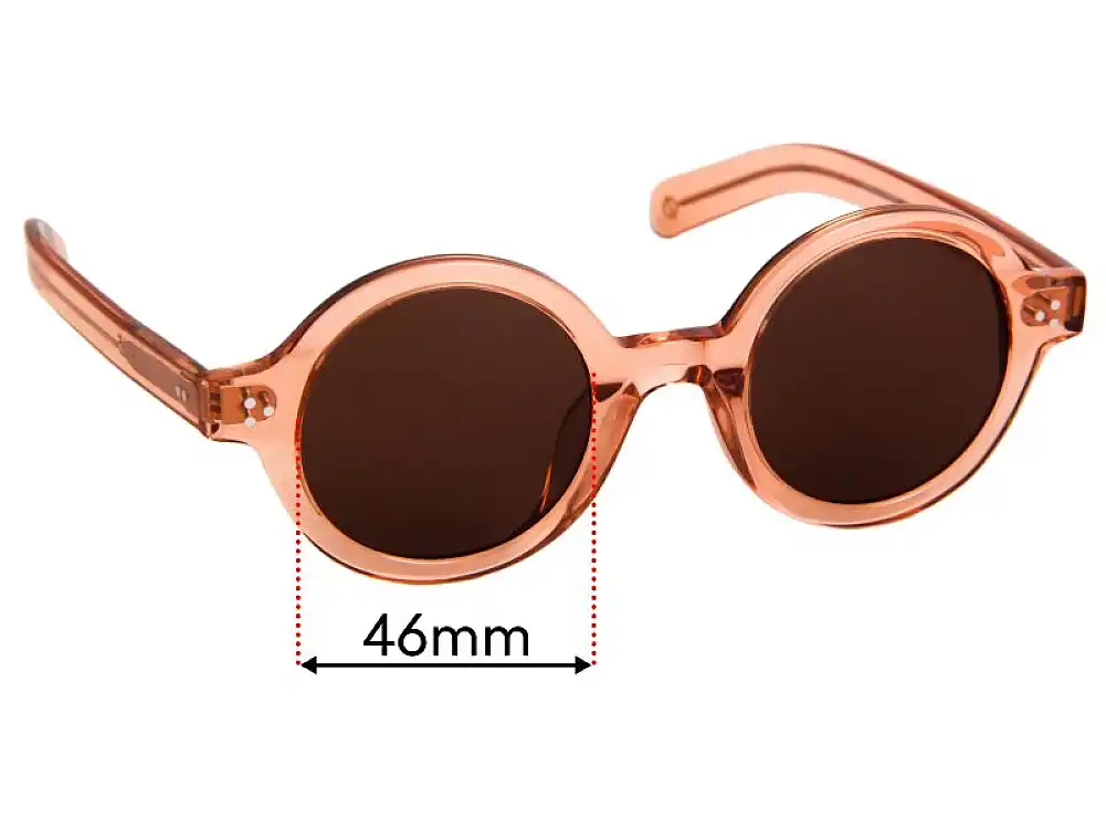Sunglass Fix Replacement Lenses for Epokhe Ollo - 46mm Wide Sunglass Fix Replacement Lenses for Epokhe Ollo - 46mm Wide
