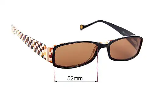 Sunglass Fix Replacement Lenses for Etnia Barcelona Noosa - 52mm Wide Etnia Barcelona Noosa Replacement Lenses 52mm wide