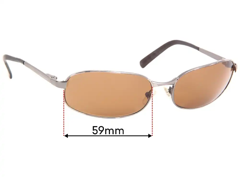 Sunglass Fix Replacement Lenses for Giorgio Armani 1573 - 59mm Wide Sunglass Fix Replacement Lenses for Giorgio Armani 1573 - 59mm Wide