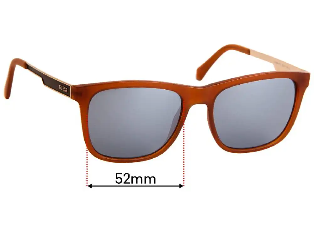 Sunglass Fix Replacement Lenses for Guess GU6908 - 55mm Wide Sunglass Fix Replacement Lenses for Guess GU6908 - 55mm Wide