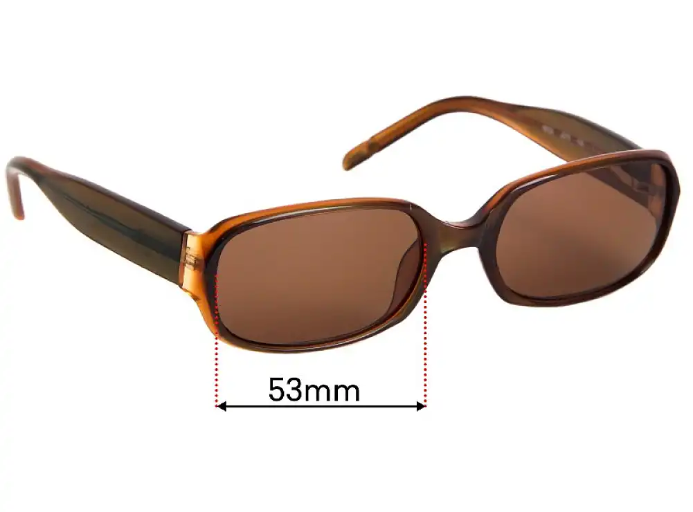 Sunglass Fix Replacement Lenses for JAG 6032 - 53mm Wide Sunglass Fix Replacement Lenses for JAG 6032 - 53mm Wide