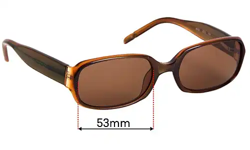 Sunglass Fix Replacement Lenses for JAG 6032 - 53mm Wide Sunglass Fix Replacement Lenses for JAG 6032 - 53mm Wide