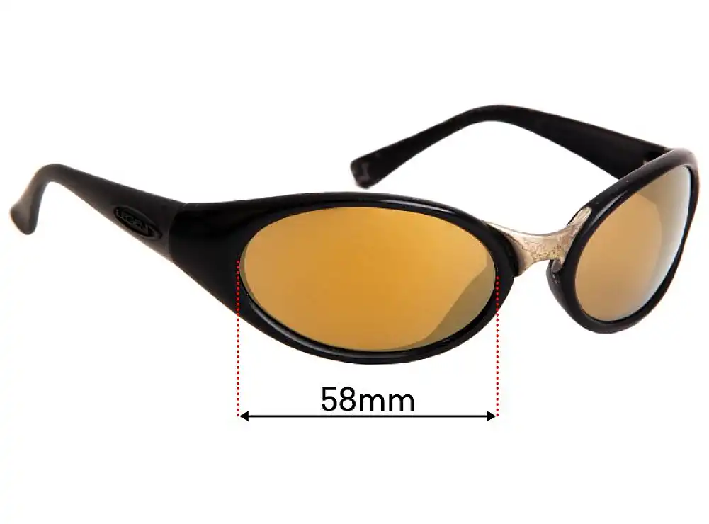 Sunglass Fix Replacement Lenses for Legend Big Kahuna - 58mm Wide Sunglass Fix Replacement Lenses for Legend Big Kahuna - 58mm Wide