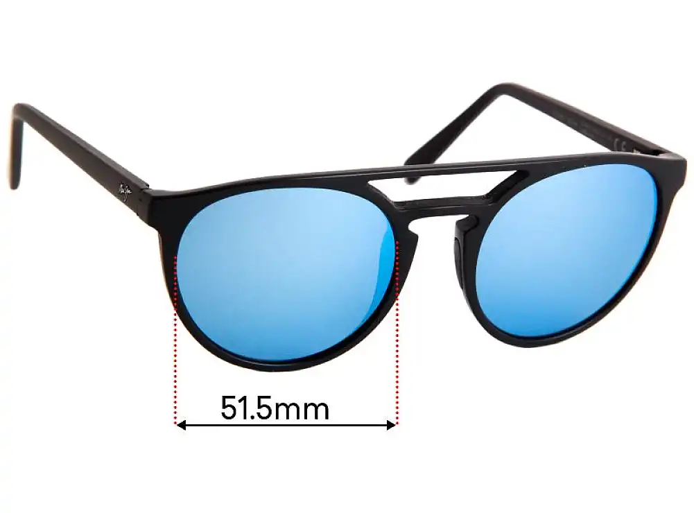 Sunglass Fix Replacement Lenses for Maui Jim MJ781 AH Dang! - 51mm Wide Sunglass Fix Replacement Lenses for Maui Jim MJ781 AH Dang! - 51mm Wide