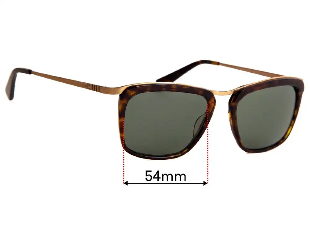 Sunglass Fix Replacement Lenses for Mosley Tribes Woodward MT2032S - 54mm Wide Sunglass Fix Replacement Lenses for Mosley Tribes Woodward MT2032S - 54mm Wide