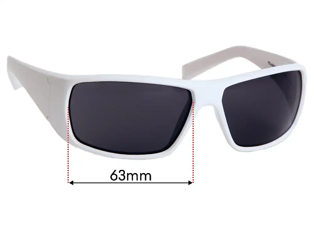 Sunglass Fix Replacement Lenses for Nike EV0649 Grind - 63mm Wide Sunglass Fix Replacement Lenses for Nike EV0649 Grind - 63mm Wide