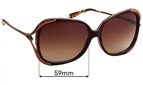 Sunglass Fix Replacement Lenses for Oakley Changeover OO2035 - 59mm Wide Sunglass Fix Replacement Lenses for Oakley Changeover OO2035 - 59mm Wide
