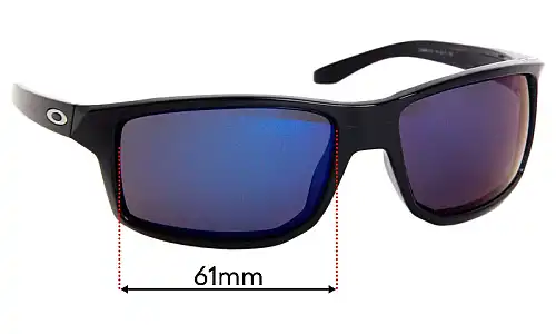 Sunglass Fix Replacement Lenses for Oakley Gibston OO9449 - 61mm Wide Oakley Gibston OO9449 Replacement Lenses 61mm wide
