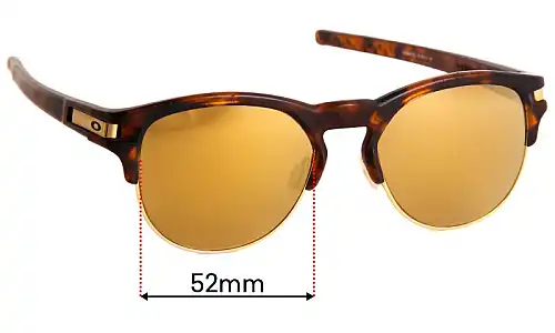 Sunglass Fix Replacement Lenses for Oakley Latch Key OO9394 - 52mm Wide Oakley Latch Key OO9394 Replacement Lenses 52mm wide