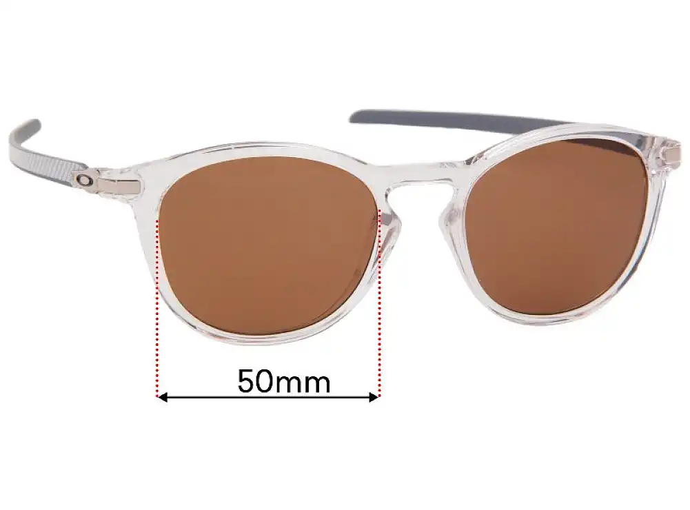 Sunglass Fix Replacement Lenses for Oakley Pitchman R Carbon OX8149 - 50mm Wide Sunglass Fix Replacement Lenses for Oakley Pitchman R Carbon OX8149 - 50mm Wide