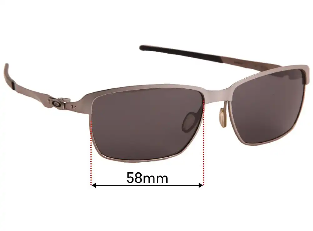 Sunglass Fix Replacement Lenses for Oakley Tinfoil OO4083 - 58mm Wide Sunglass Fix Replacement Lenses for Oakley Tinfoil OO4083 - 58mm Wide