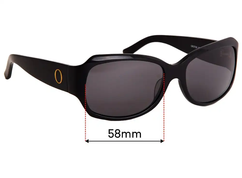 Sunglass Fix Replacement Lenses for Oroton Sunrise - 58mm Wide Sunglass Fix Replacement Lenses for Oroton Sunrise - 58mm Wide