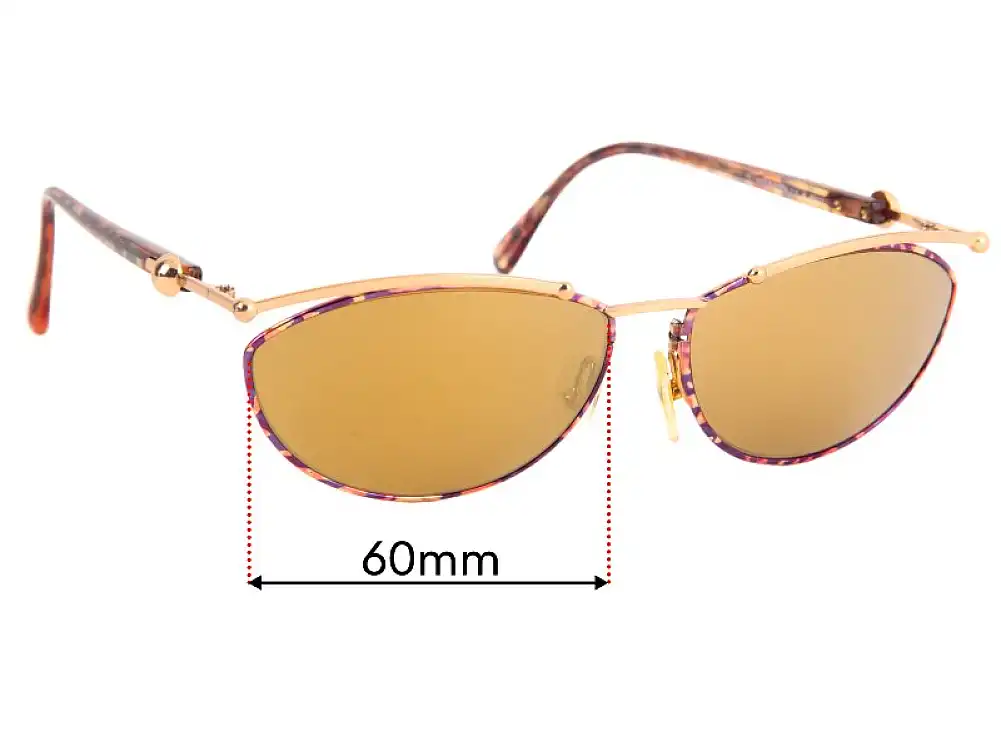 Sunglass Fix Replacement Lenses for Paloma Picasso Paloma Picasso 3778 48 - 60mm Wide Sunglass Fix Replacement Lenses for Paloma Picasso Paloma Picasso 3778 48 - 60mm Wide