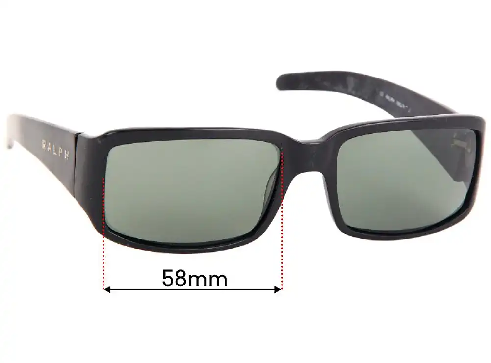 Sunglass Fix Replacement Lenses for Polo Ralph 7563/N/S - 58mm Wide Sunglass Fix Replacement Lenses for Polo Ralph 7563/N/S - 58mm Wide