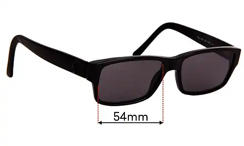 Sunglass Fix Replacement Lenses for Polo Polo PH 2085 - 54mm Wide Polo Polo PH 2085 Replacement Lenses 54mm wide