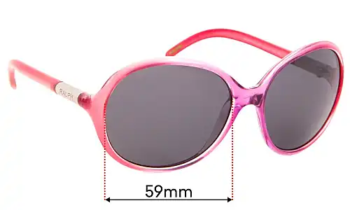 Sunglass Fix Replacement Lenses for Polo RA 5071 - 59mm Wide Polo RA 5071 Replacement Lenses 59mm wide