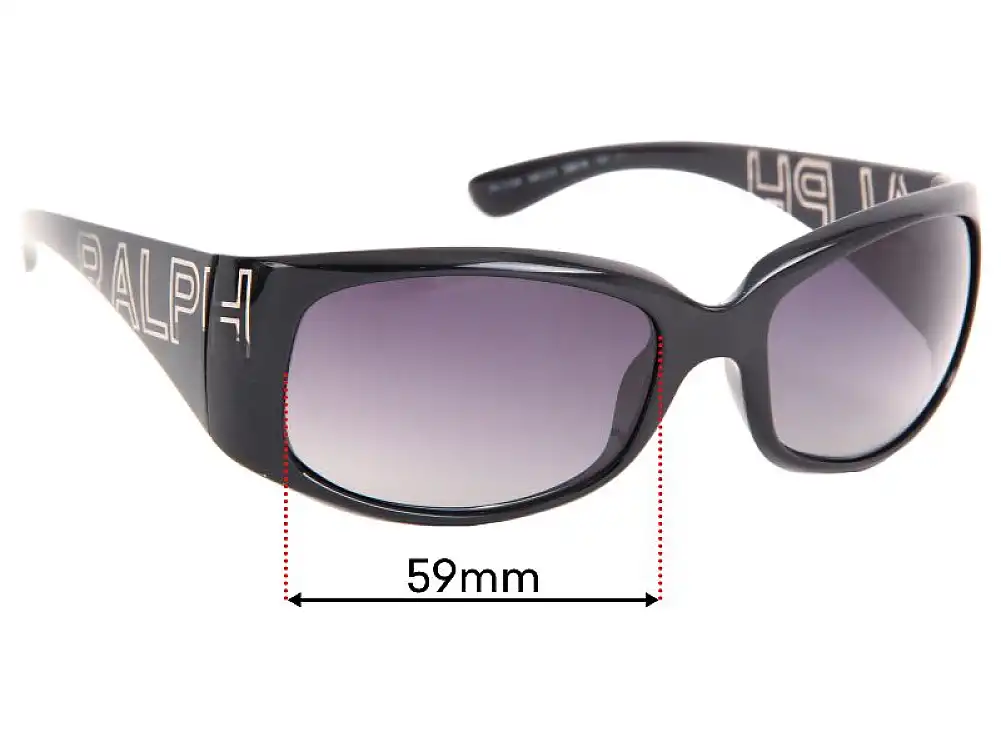 Sunglass Fix Replacement Lenses for Polo RA 5104 - 59mm Wide Sunglass Fix Replacement Lenses for Polo RA 5104 - 59mm Wide