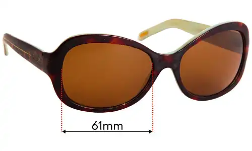 Sunglass Fix Replacement Lenses for Polo RA 5109 - 61mm Wide Polo RA 5109 Replacement Lenses 61mm wide