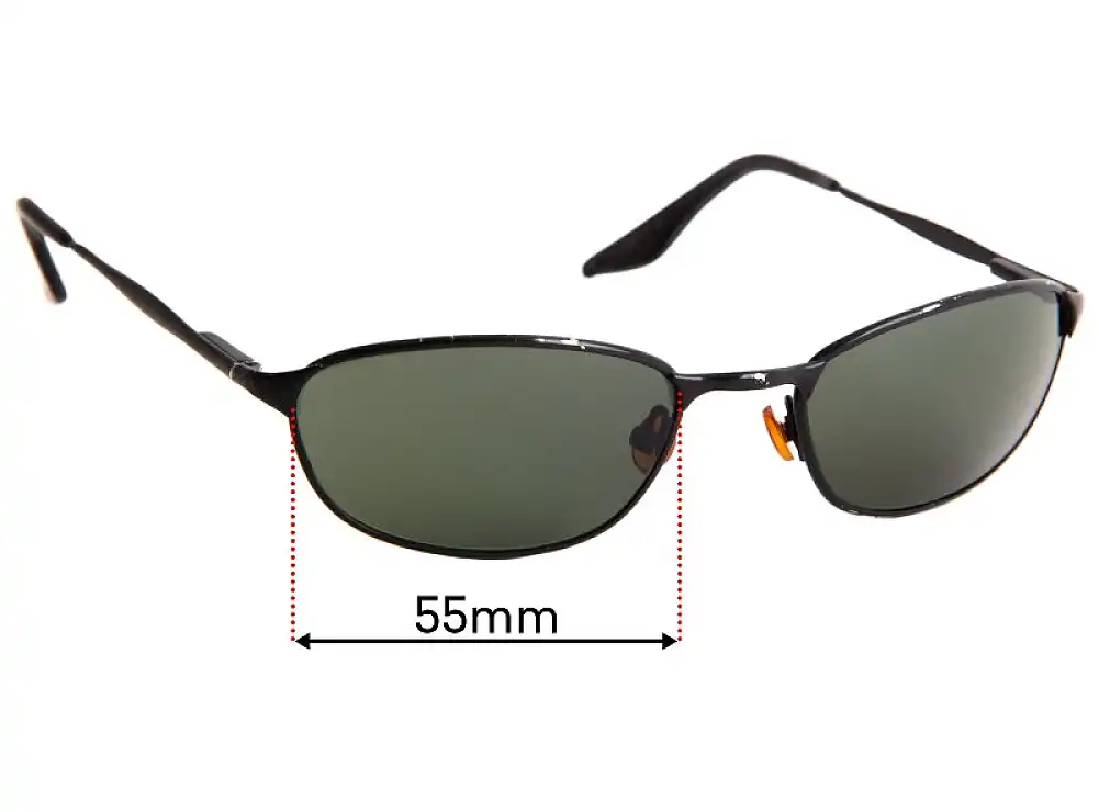Sunglass Fix Replacement Lenses for Ray-Ban B&L W2963 - 55mm Wide Sunglass Fix Replacement Lenses for Ray-Ban B&L W2963 - 55mm Wide
