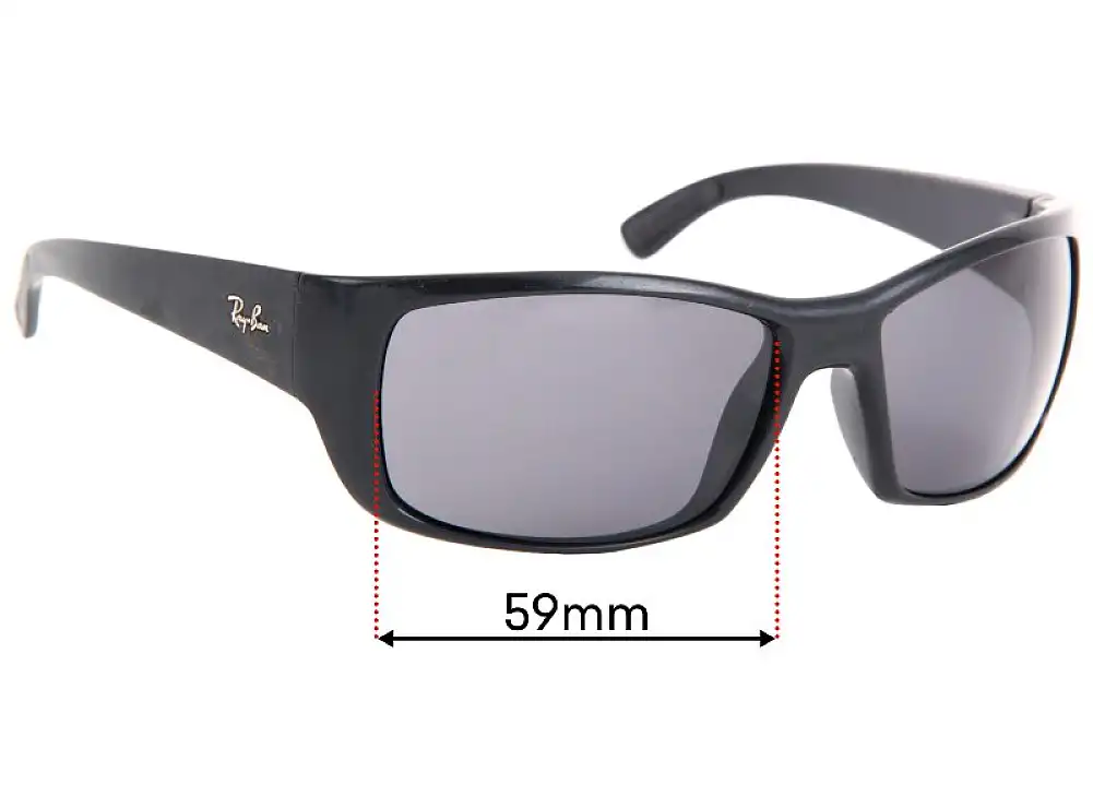 Sunglass Fix Replacement Lenses for Ray-Ban RB4149 - 59mm Wide Sunglass Fix Replacement Lenses for Ray-Ban RB4149 - 59mm Wide