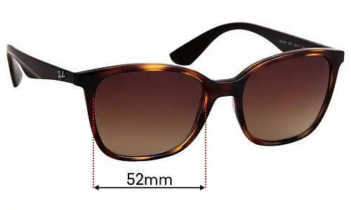 Sunglass Fix Replacement Lenses for Ray-Ban RB7066 - 52mm Wide Ray-Ban RB7066 Replacement Lenses 52mm wide