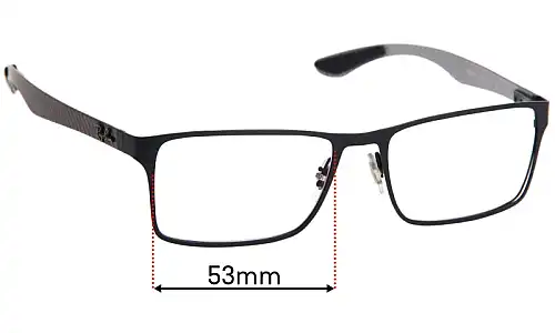 Sunglass Fix Replacement Lenses for Ray-Ban RB8415 - 53mm Wide Ray-Ban RB8415 Replacement Lenses 53mm wide