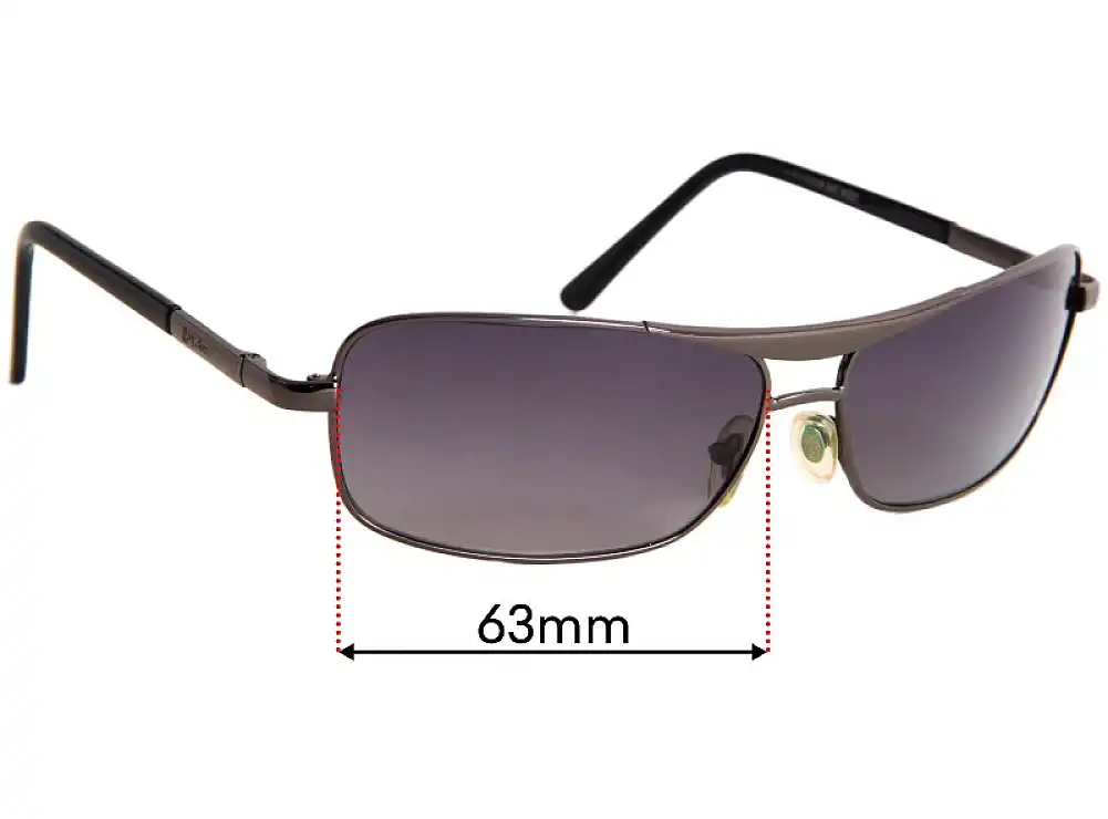 Sunglass Fix Replacement Lenses for Ray-Ban WC 8022 - 63mm Wide Sunglass Fix Replacement Lenses for Ray-Ban WC 8022 - 63mm Wide