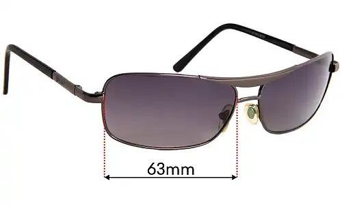 Sunglass Fix Replacement Lenses for Ray-Ban WC 8022 - 63mm Wide Sunglass Fix Replacement Lenses for Ray-Ban WC 8022 - 63mm Wide