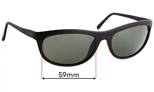 Sunglass Fix Replacement Lenses for Revo 870 - 59mm Wide Revo 870 Replacement Lenses 59mm wide