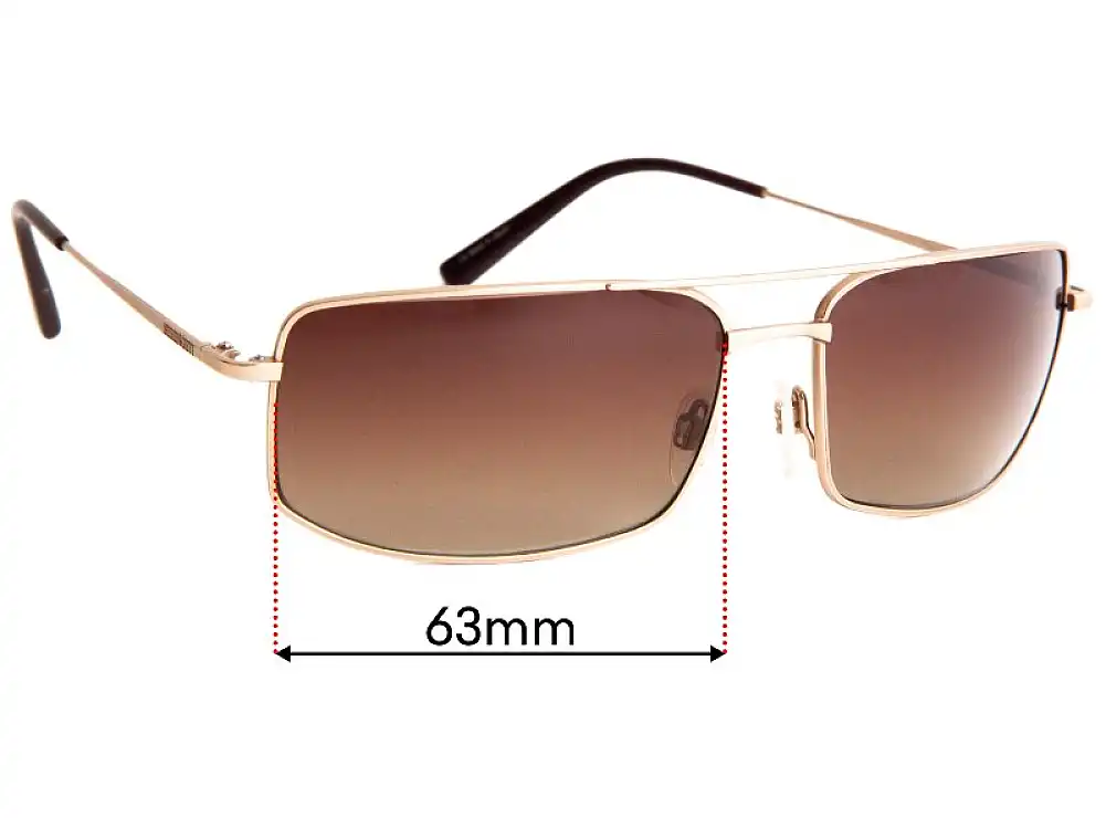 Sunglass Fix Replacement Lenses for Serengeti Treviso - 63mm Wide Sunglass Fix Replacement Lenses for Serengeti Treviso - 63mm Wide