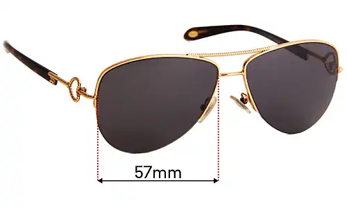 Sunglass Fix Replacement Lenses for Tiffany & Co TF 3046 - 57mm Wide Sunglass Fix Replacement Lenses for Tiffany & Co TF 3046 - 57mm Wide