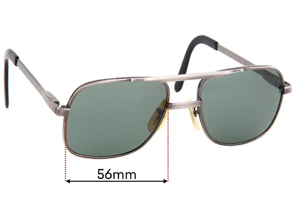 Sunglass Fix Replacement Lenses for Titmus Z87 5 3/4 - 56mm Wide Sunglass Fix Replacement Lenses for Titmus Z87 5 3/4 - 56mm Wide