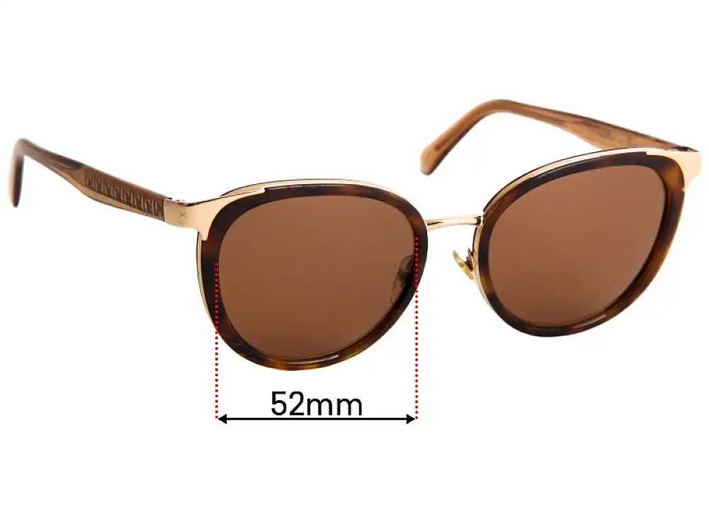 Sunglass Fix Replacement Lenses for Versace MOD 1249 - 52mm Wide Sunglass Fix Replacement Lenses for Versace MOD 1249 - 52mm Wide