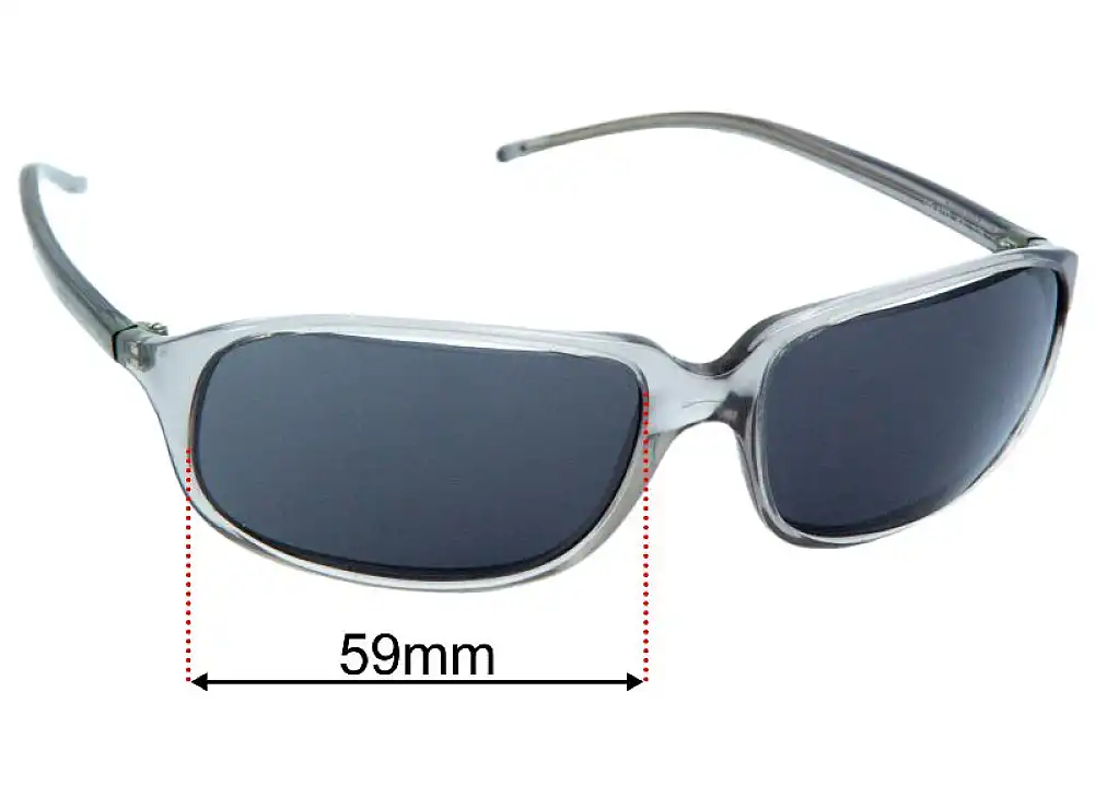 Sunglass Fix Replacement Lenses for Dolce & Gabbana DG477S - 59mm Wide - Side View Sunglass Fix Replacement Lenses for Dolce & Gabbana DG477S - 59mm Wide - Side View