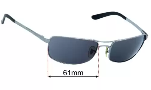 Sunglass Fix Replacement Lenses for Ray-Ban RB3212 - 61mm Wide Ray-Ban RB3212 Replacement Lenses 61mm wide