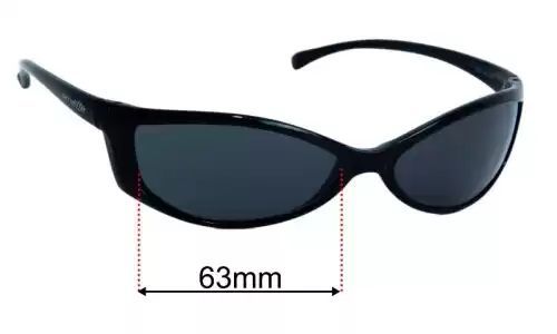 Sunglass Fix Replacement Lenses for Arnette Swinger AN250 - 63mm Wide Arnette Swinger AN250 Replacement Lenses 63mm wide