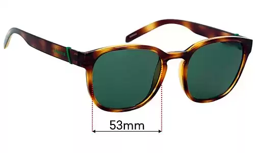 Sunglass Fix Replacement Lenses for Arnette Barranco AN4319 - 53mm Wide Arnette Barranco AN4319 Replacement Lenses 53mm wide