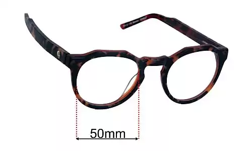 Sunglass Fix Replacement Lenses for Cheap Mondays Beeswax - 50mm Wide Cheap Mondays Beeswax Replacement Lenses 50mm wide