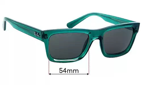 Sunglass Fix Replacement Lenses for Ray-Ban RB4396 Warren - 54mm Wide Ray-Ban RB4396 Warren Replacement Lenses 54mm wide