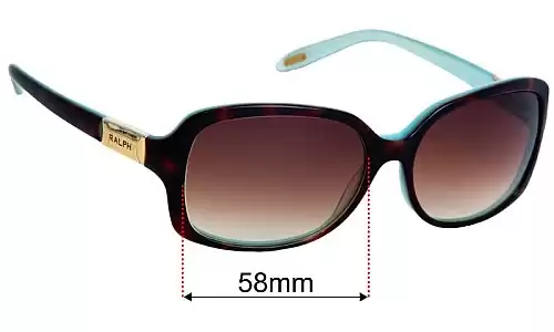 Sunglass Fix Replacement Lenses for Polo RA 5130 - 58mm Wide Polo RA 5130 Replacement Lenses 58mm wide